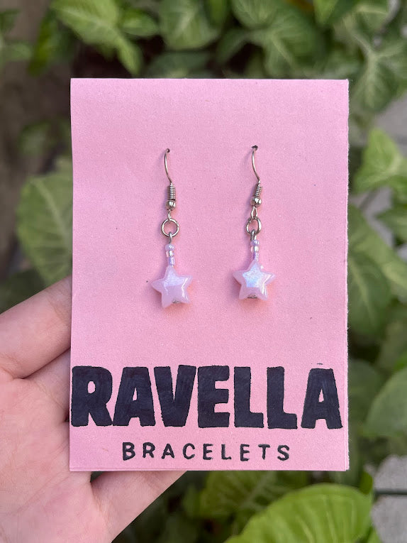 Purple Star Earrings | Y2K