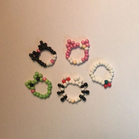 Set of 5 Sanrio Rings