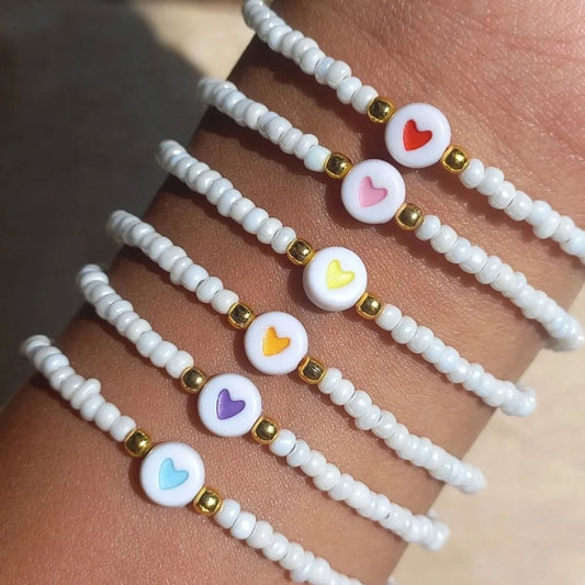 1 Pc Heart Charm Bracelet