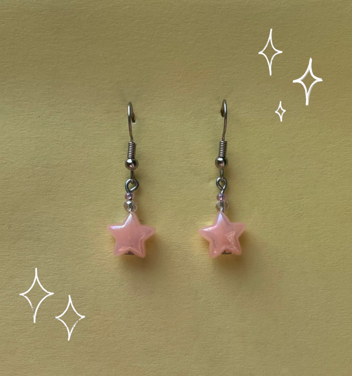 Y2K Star Earrings