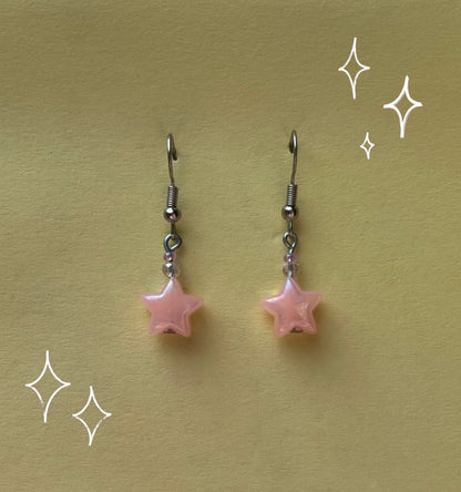 Y2K Star Earrings
