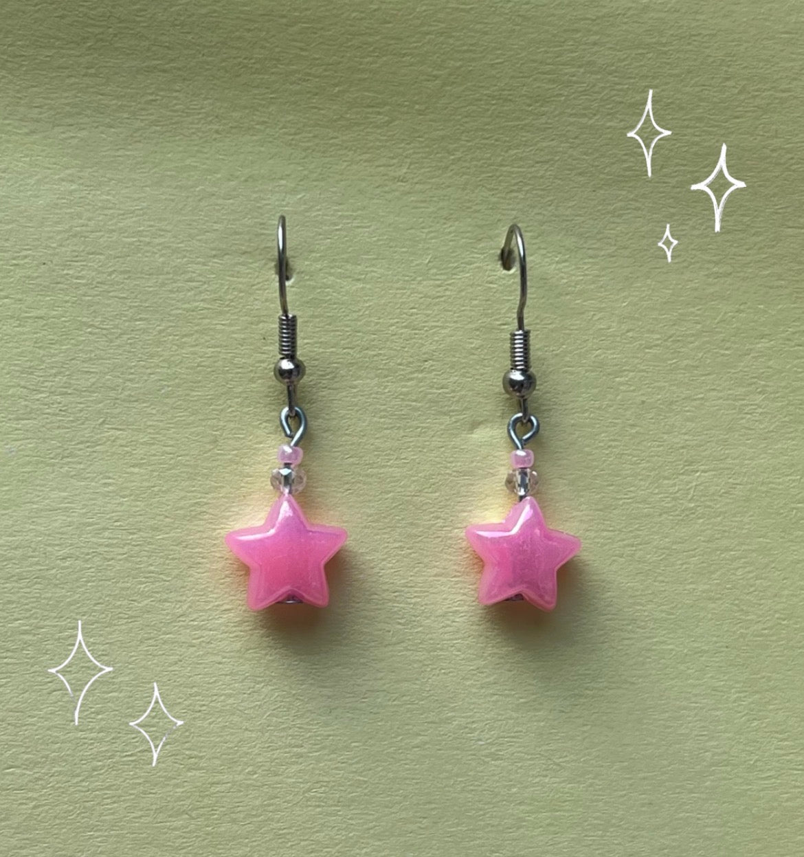 Y2K Star Earrings
