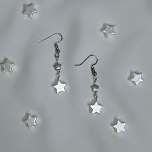 Y2K Star Drop Earrings | Indie Aesthetic