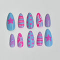 TV Girl Themed Nails
