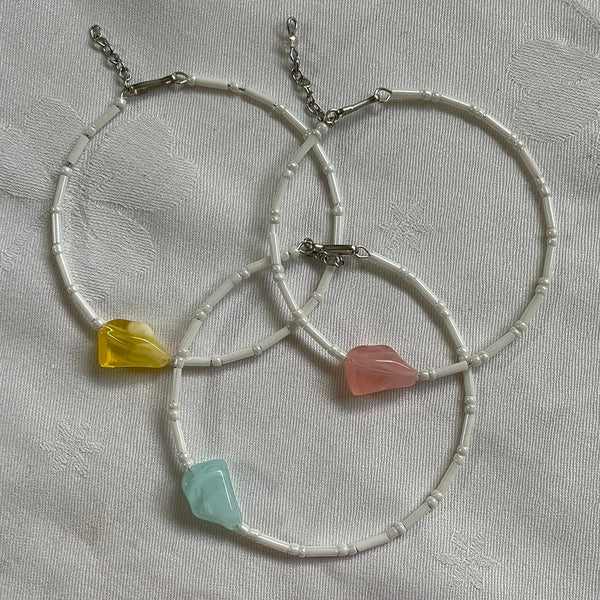 Pack of 3 Candy Stone Bangles