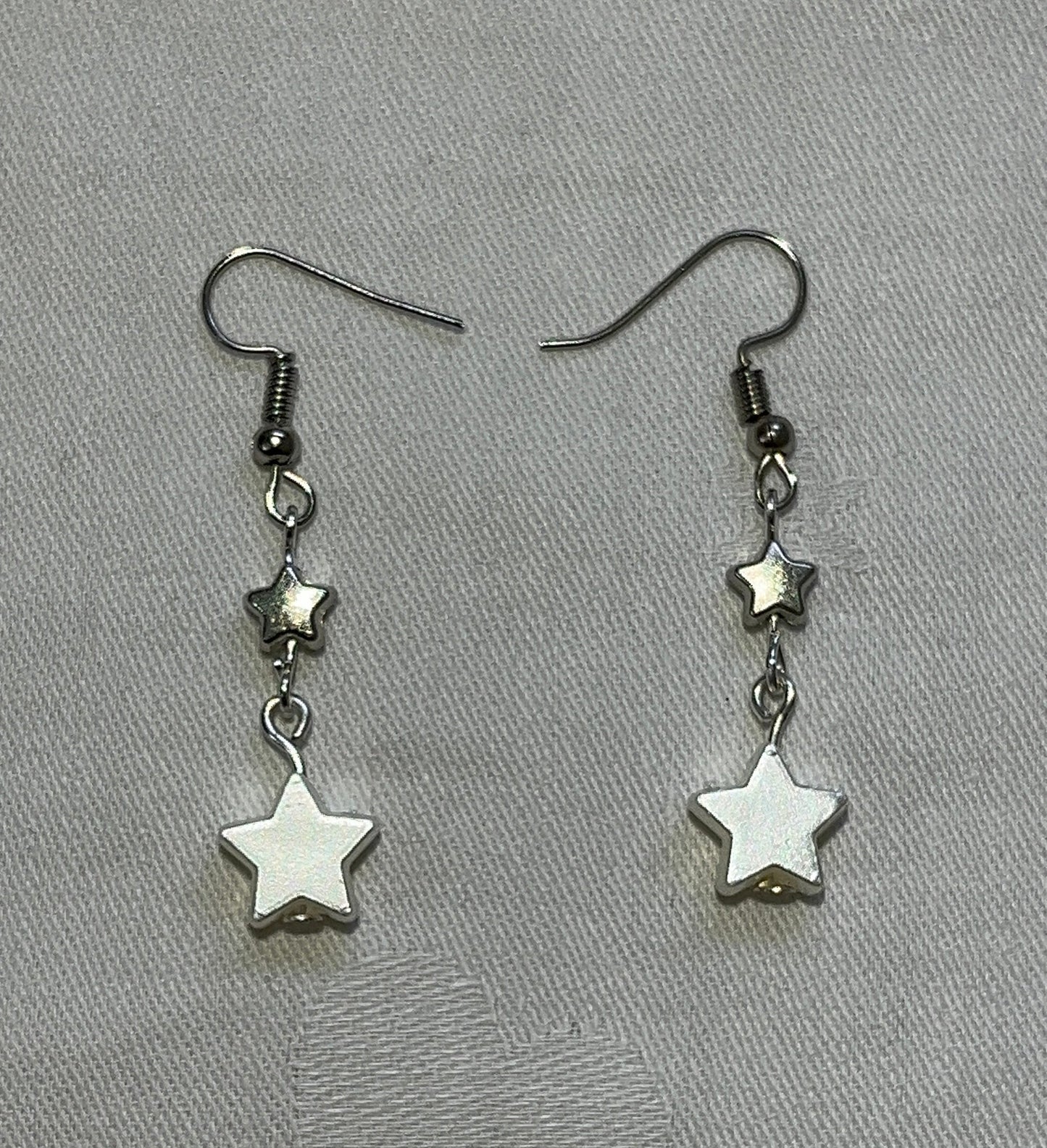 Y2K Star Drop Earrings | Indie Aesthetic
