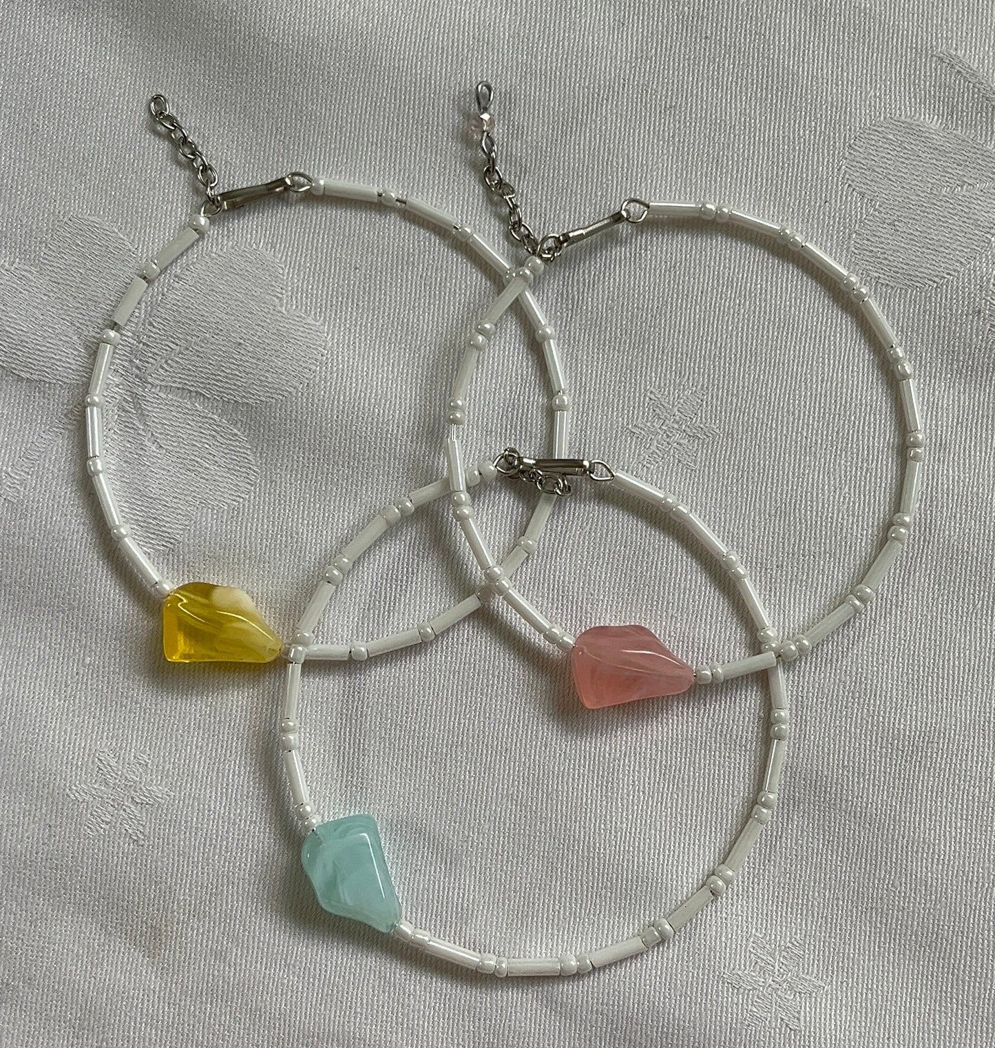 Pack of 3 Candy Stone Bracelets