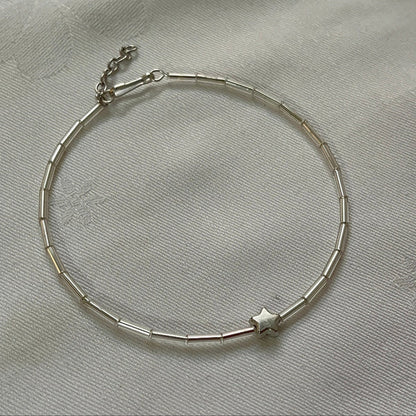 Dainty Star Charm Bangle| Y2K
