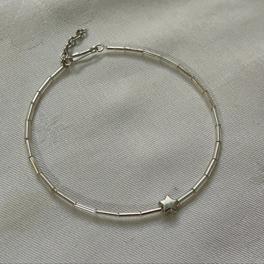 Dainty Star Charm Bangle| Y2K